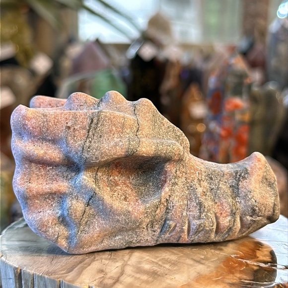 Sandstone Dragons Head Carving! - Picture 8 of 10